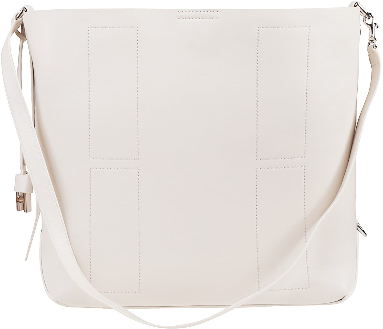 HOGAN Medium H01r Hobo Bag White Wit