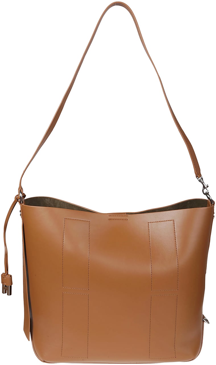 HOGAN Medium H01r Hobo Bag Brown Bruin