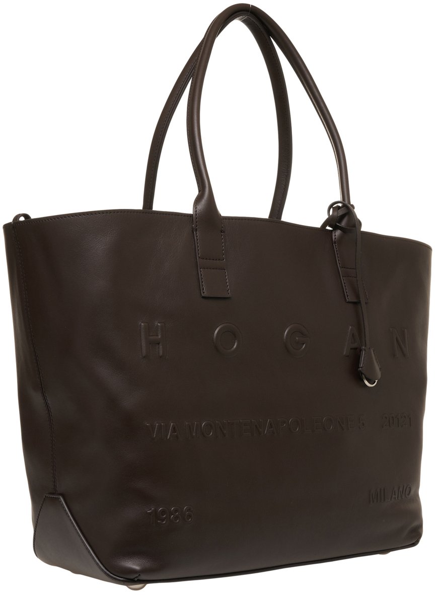 HOGAN Shopper 'Script Address' Zwart