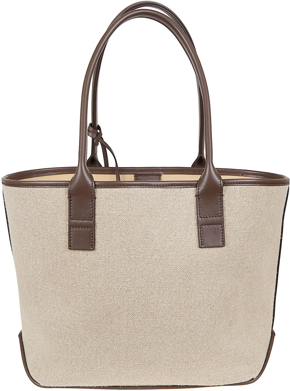 HOGAN ADDRESS SHOPPING PICCOLA TESSUTO Beige