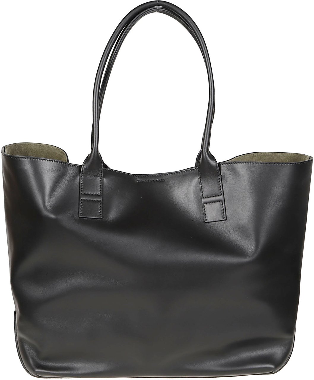 HOGAN Address Medium Shopping Bag Black Zwart
