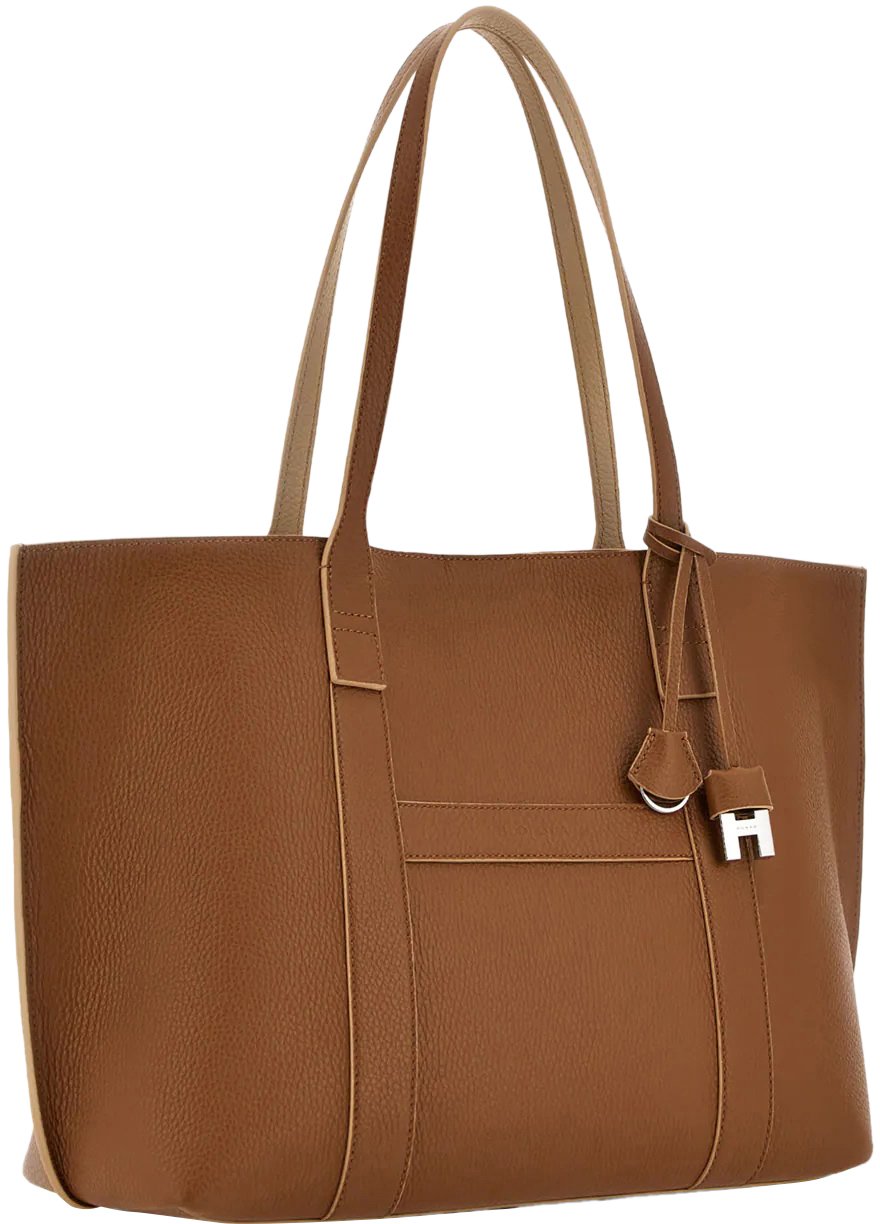 HOGAN Bags Leather Brown Beige