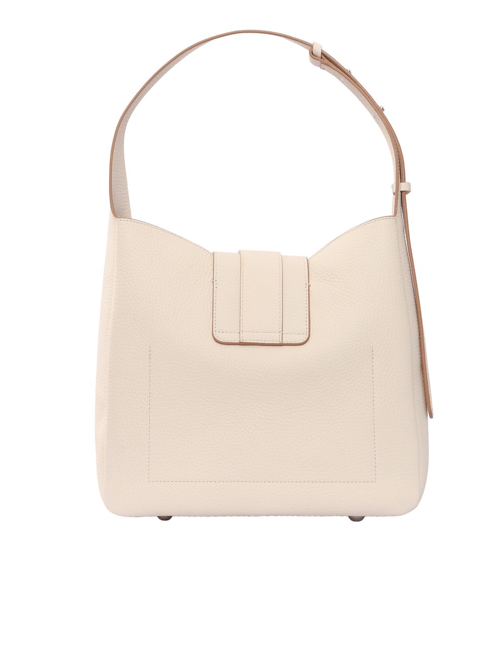 HOGAN H01X Hobo Textured Calfskin Bag Grijs