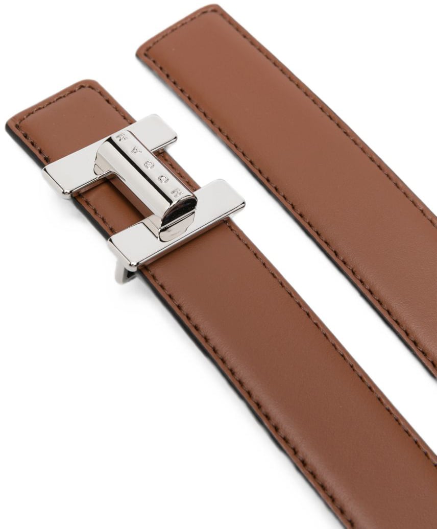 HOGAN Belts Brown Beige