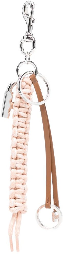 HOGAN Keychains Leather Brown Bruin