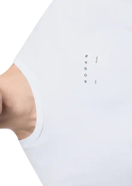 HOGAN T-Shirts And Polos White Wit