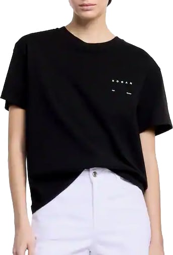 HOGAN T-Shirts And Polos Black Zwart
