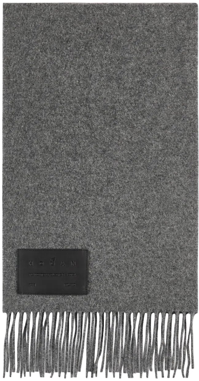 HOGAN Scarfs Catrame Zwart