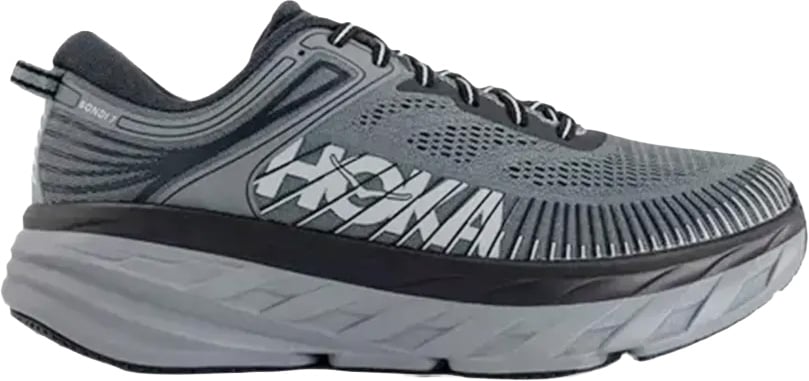 Hoka M Bondi 7 Outer Orbit / Satellite Grey Grijs