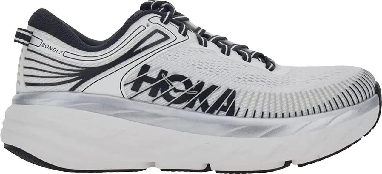 Hoka Sneakers White / Black Wit