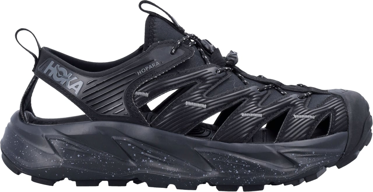 Hoka Hopara Black Castlerock Zwart