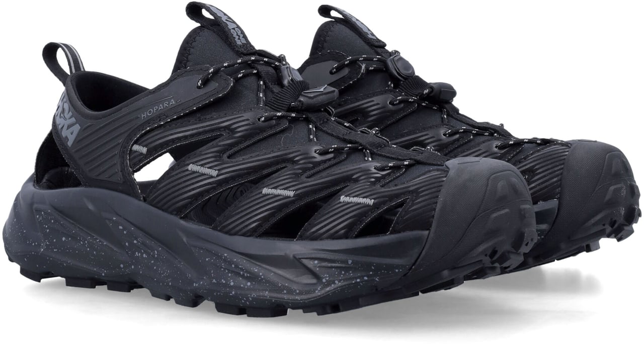 Hoka Hopara Black Castlerock Zwart