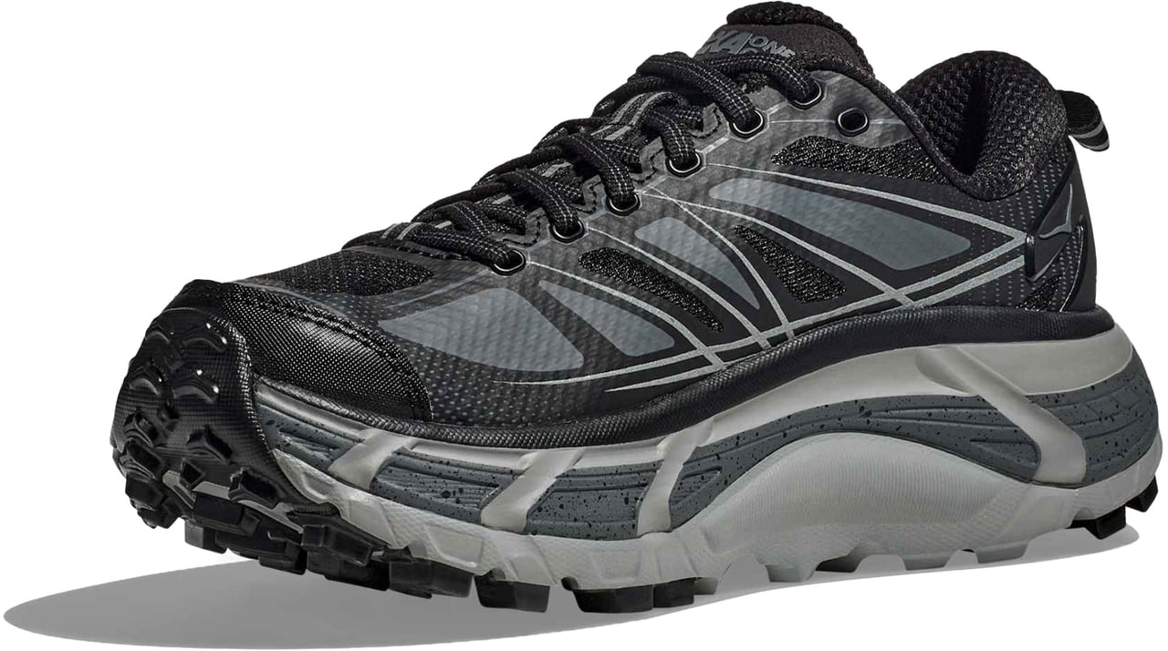 Hoka Sneakers Black Castlerock Zwart