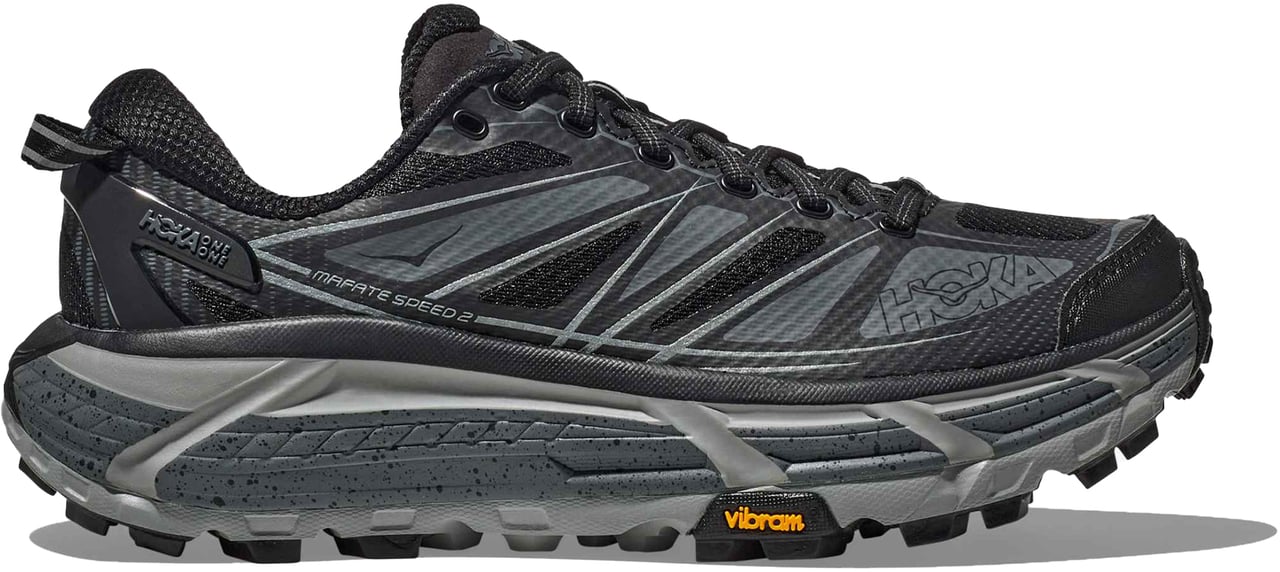 Hoka Sneakers Black Castlerock Zwart