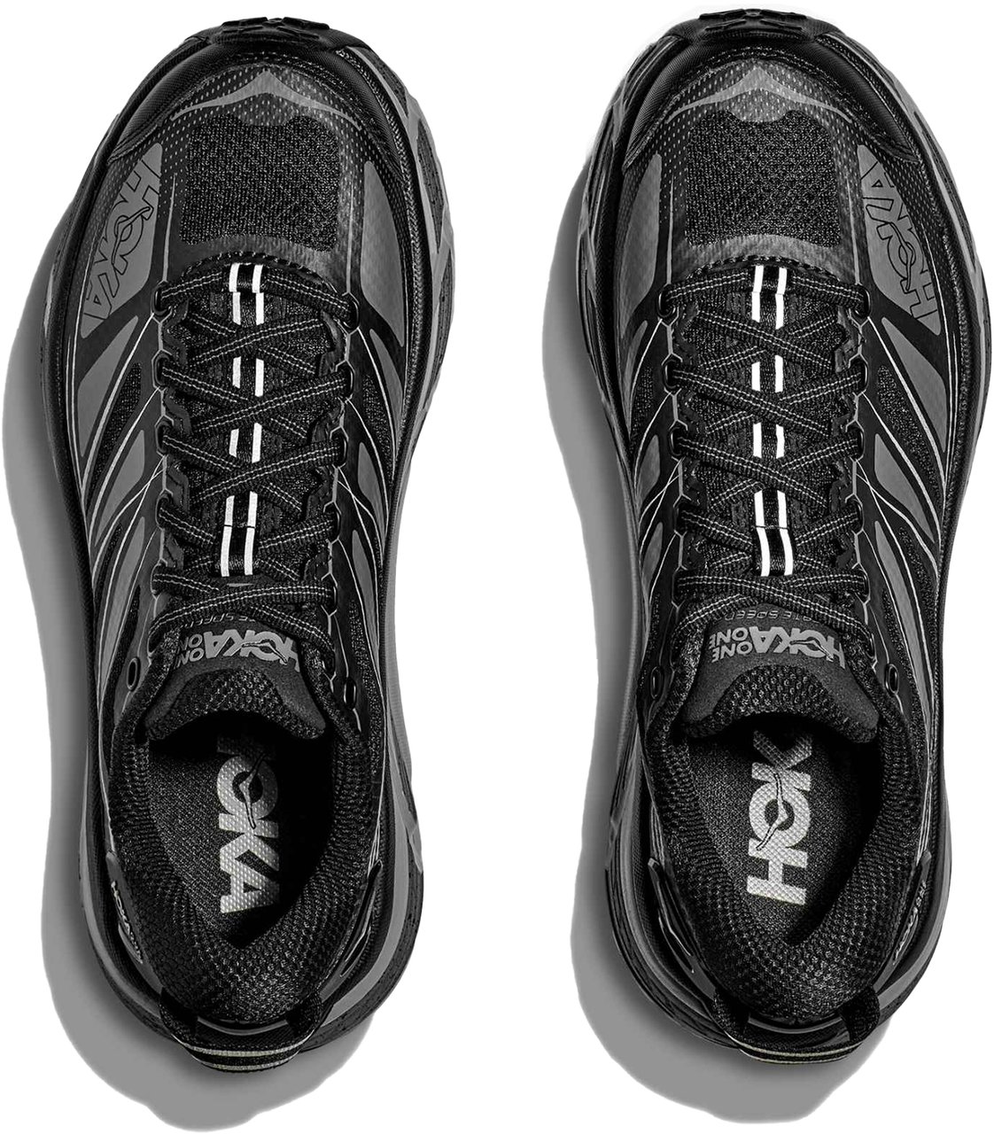Hoka Sneakers Black Castlerock Zwart