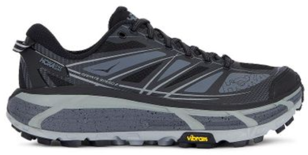 Hoka U Mafate Speed 2 Black / Castlerock Zwart