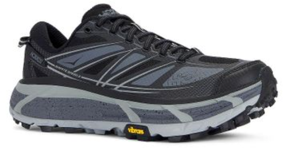 Hoka U Mafate Speed 2 Black / Castlerock Zwart