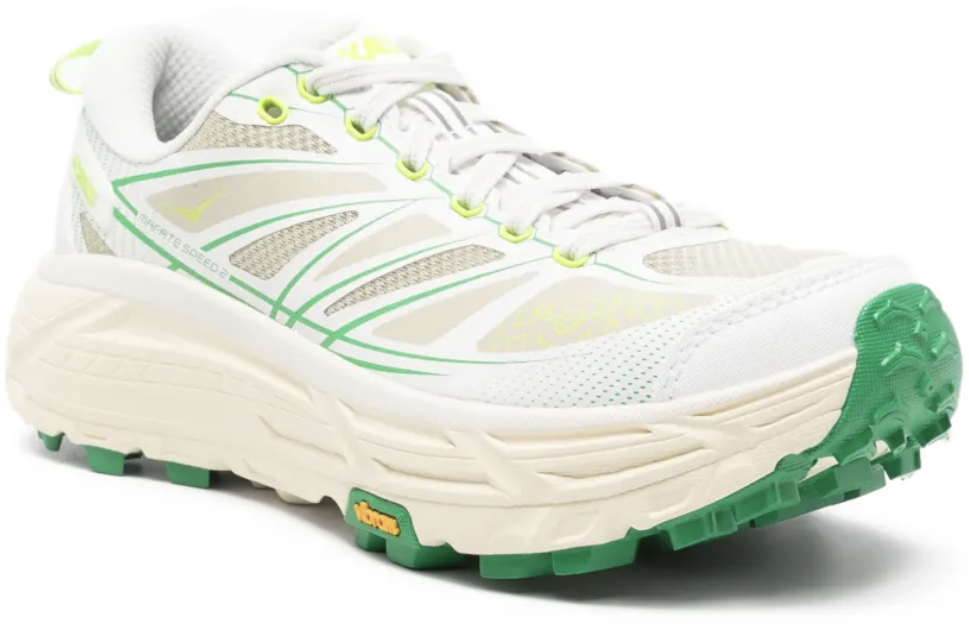 Hoka U Mafate Speed 2 White/fresh Cut Grass Wit