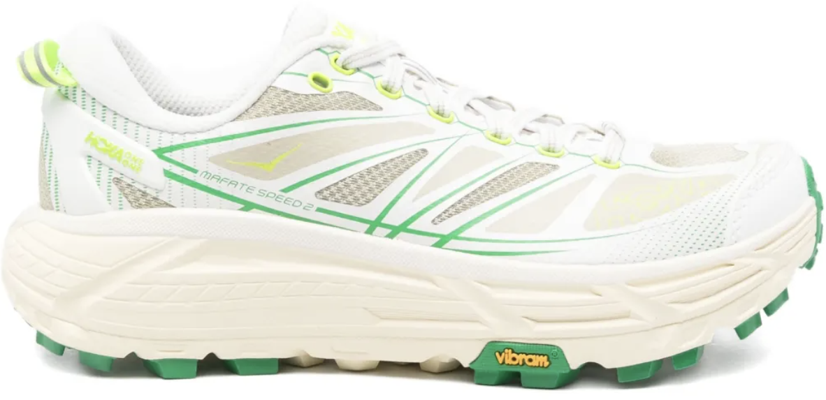 Hoka U Mafate Speed 2 White/fresh Cut Grass Wit
