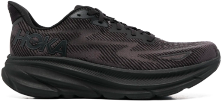 Hoka M Clifton 9 Black/black Zwart