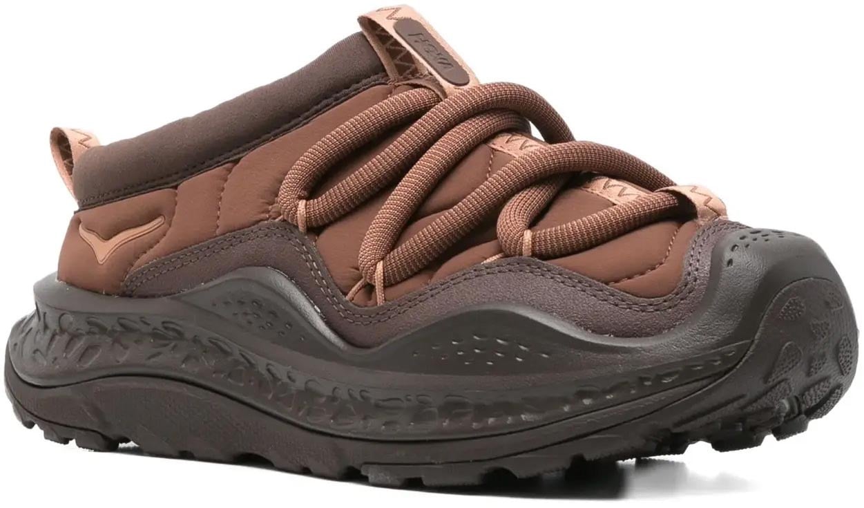 Hoka U Ora Primo Mineral Brown/cast Iron Bruin