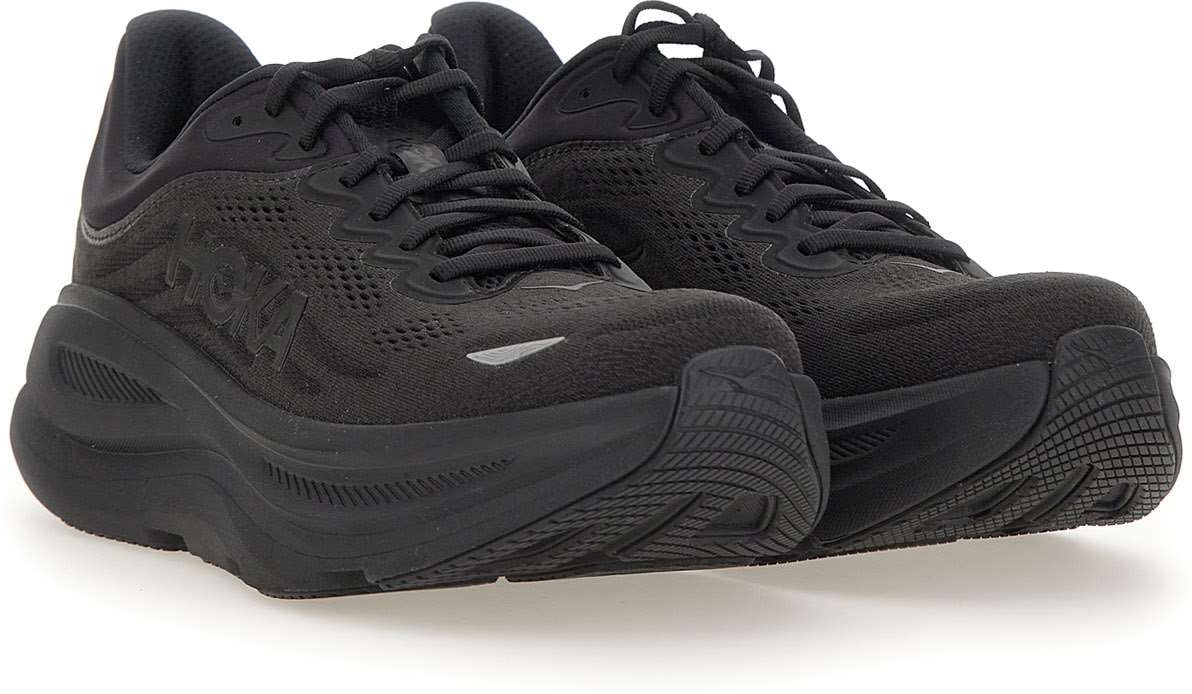 Hoka M Bondi 9 Black/black Zwart