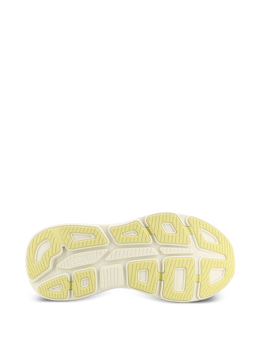 Hoka Green Bondi 9 Mesh Sneakers Neutraal