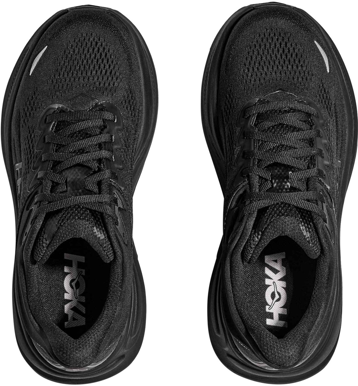 Hoka Sneakers Black Black Zwart