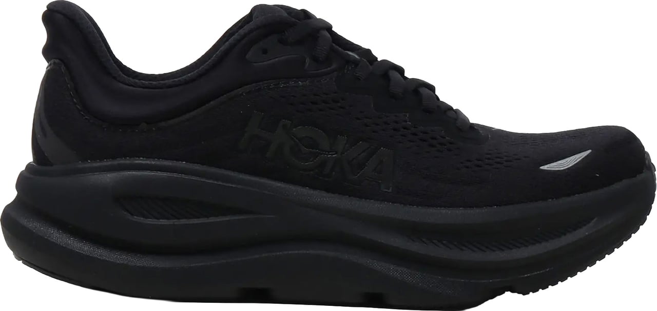 Hoka W Bondi 9 Black/black Zwart