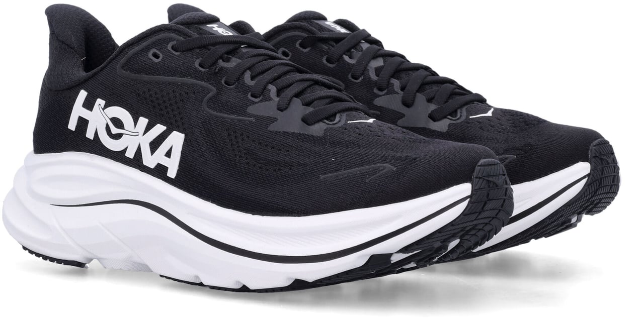 Hoka Clifton 10 Nero Zwart