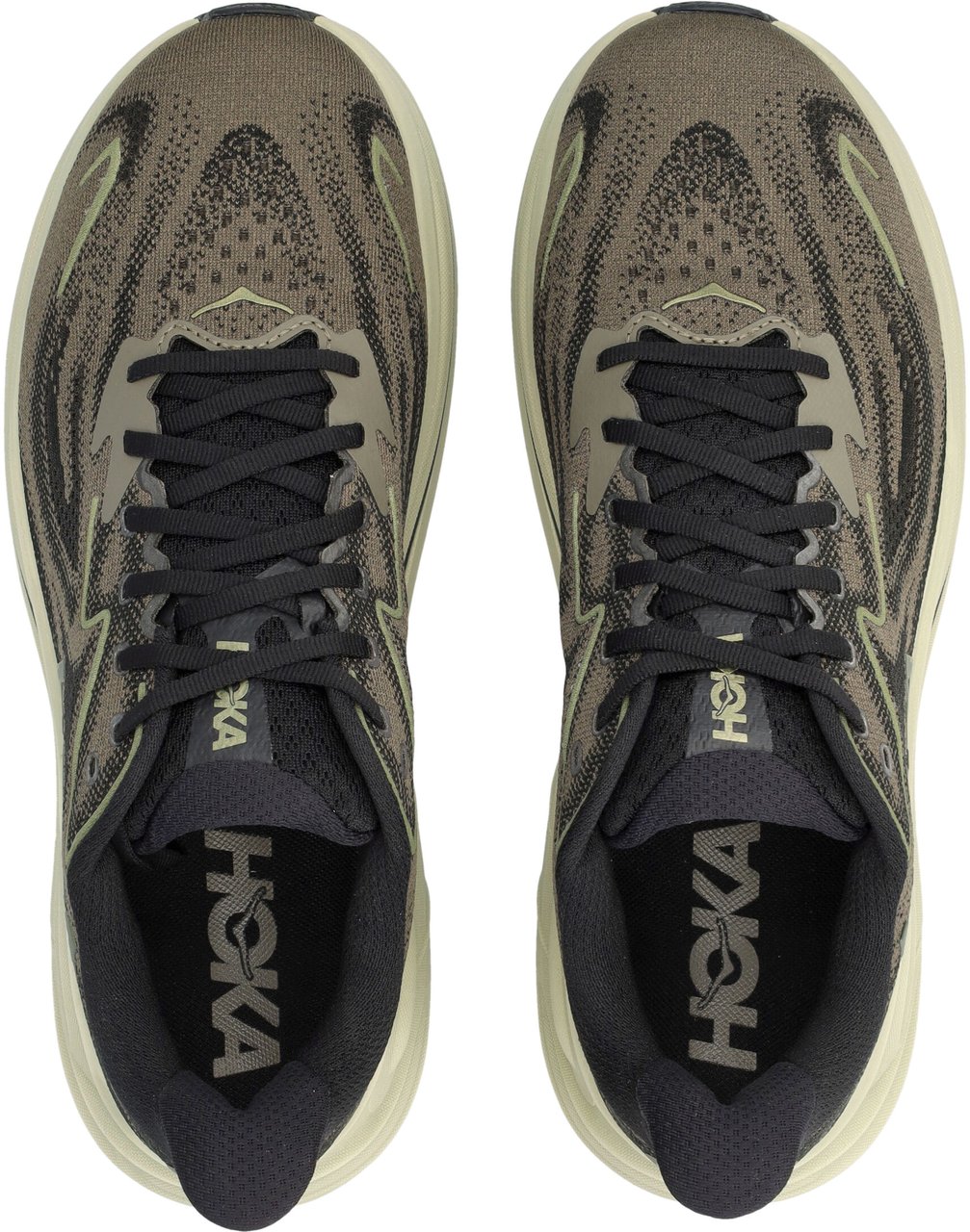 Hoka Clifton 10 Dark Roast Black Zwart
