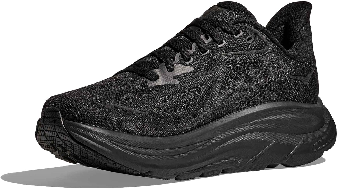 Hoka Sneakers Black Black Zwart