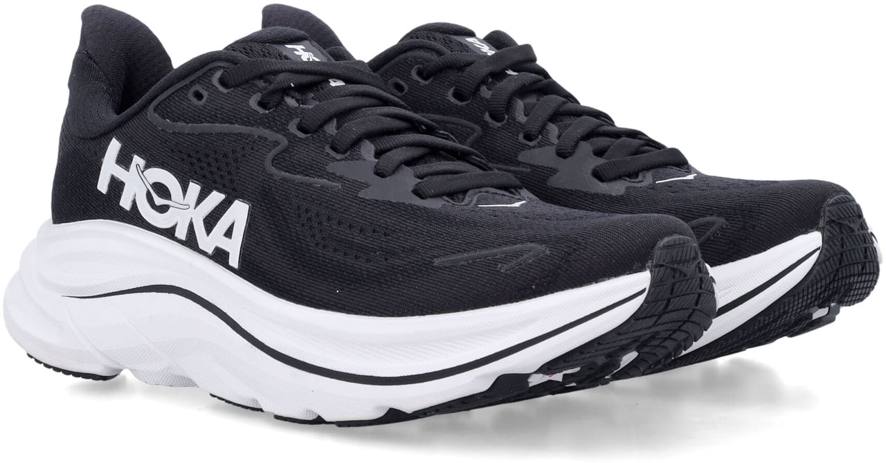 Hoka Clifton 10 Nero Zwart