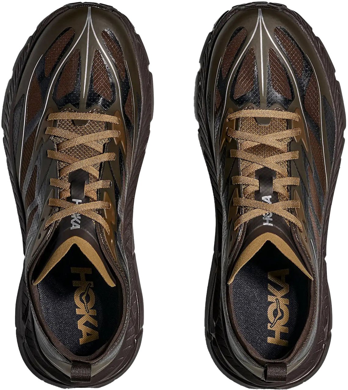 Hoka Sneakers Tree Bark / Cast Iron Bruin