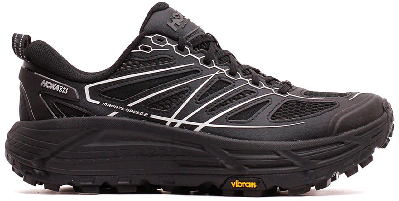 Hoka Sneakers Black Carbon Black Zwart