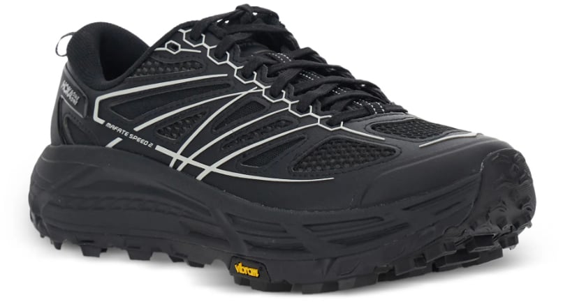 Hoka U Mafate Speed 2 Ts Black/carbon Black Zwart