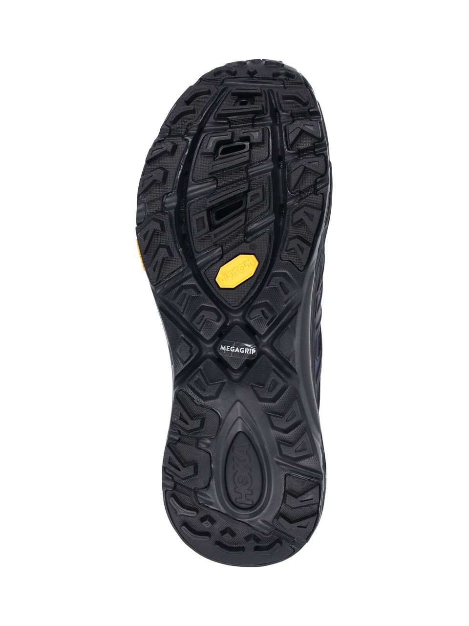 Hoka "Stealth/Tech Mafate Speed 2" Sneakers – Black/Blue Zwart