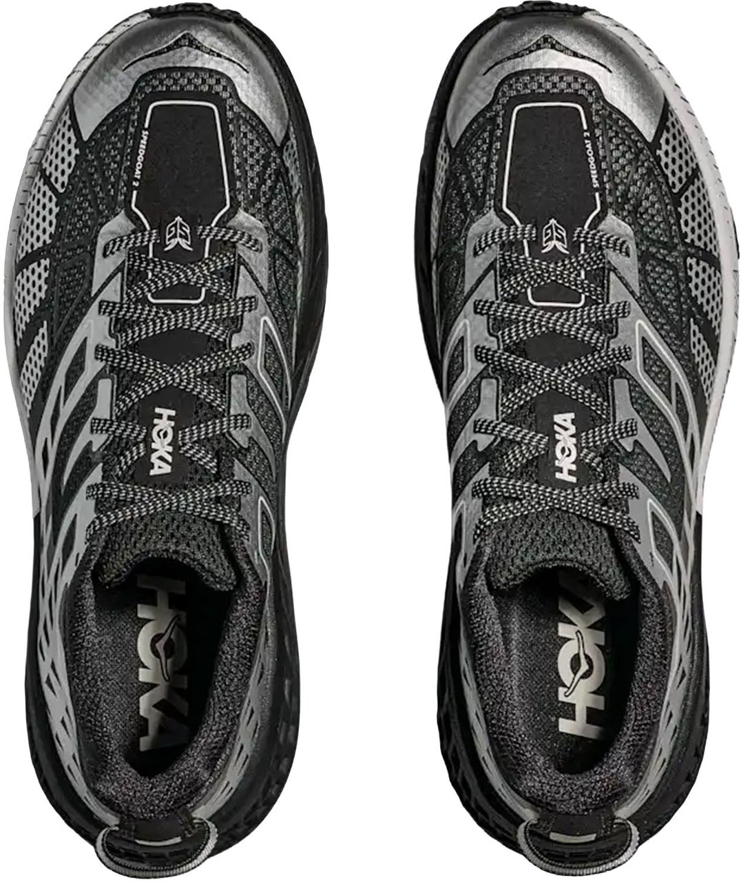 Hoka Sneakers Black Stardust Zwart