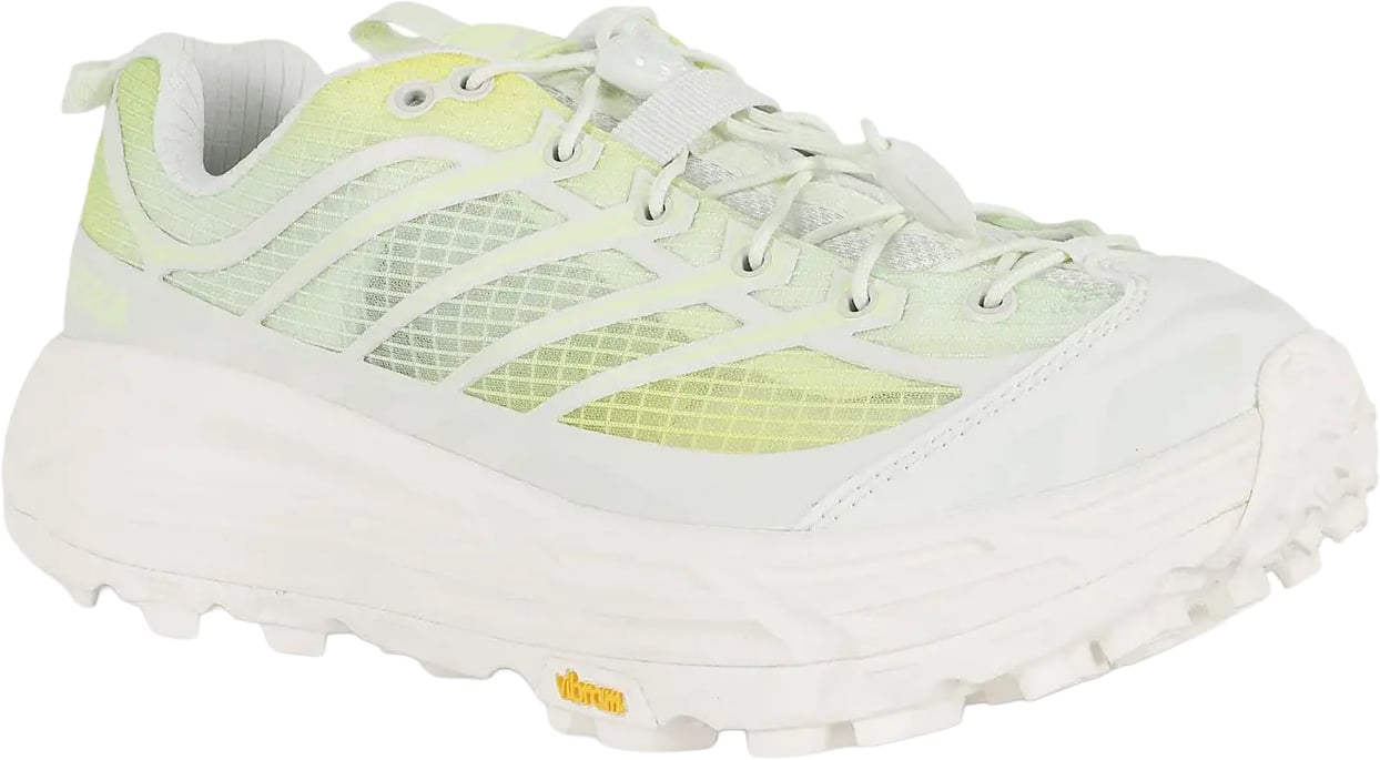 Hoka U Mafate Three2 Grid Truffle Salt/sour Lemon Groen