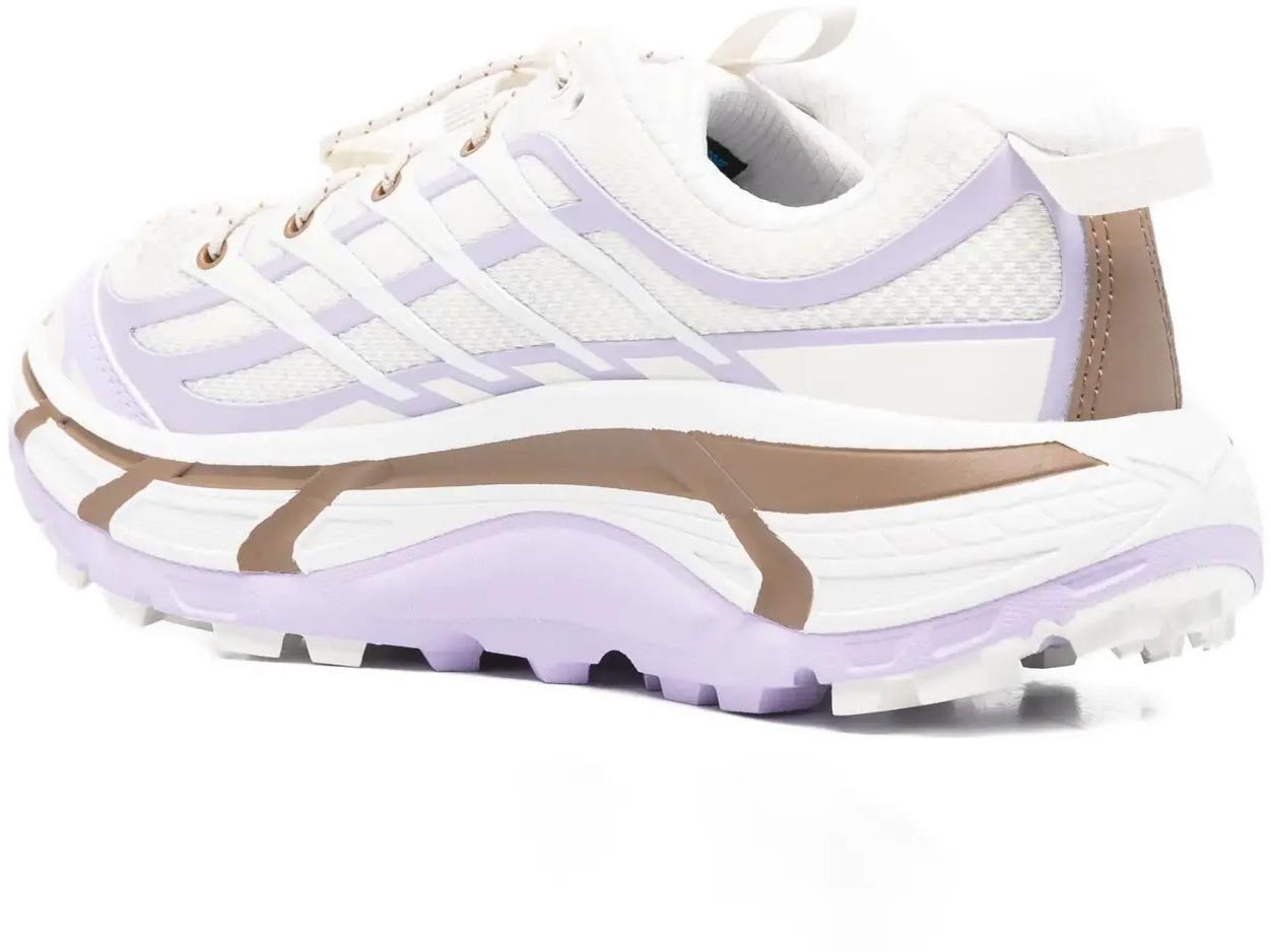 Hoka U Mafate Three2 Wordmark Alabaster/iris Flower Wit