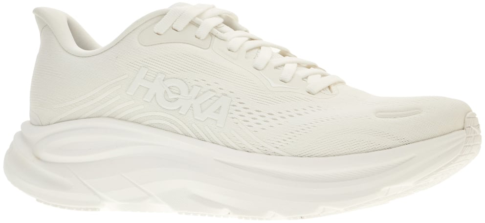 Hoka One One White fabric Clifton 11 sneakers Wit