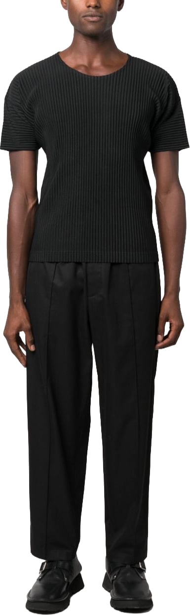 HOMME PLISSÉ ISSEY MIYAKE T-Shirts And Polos Black Zwart