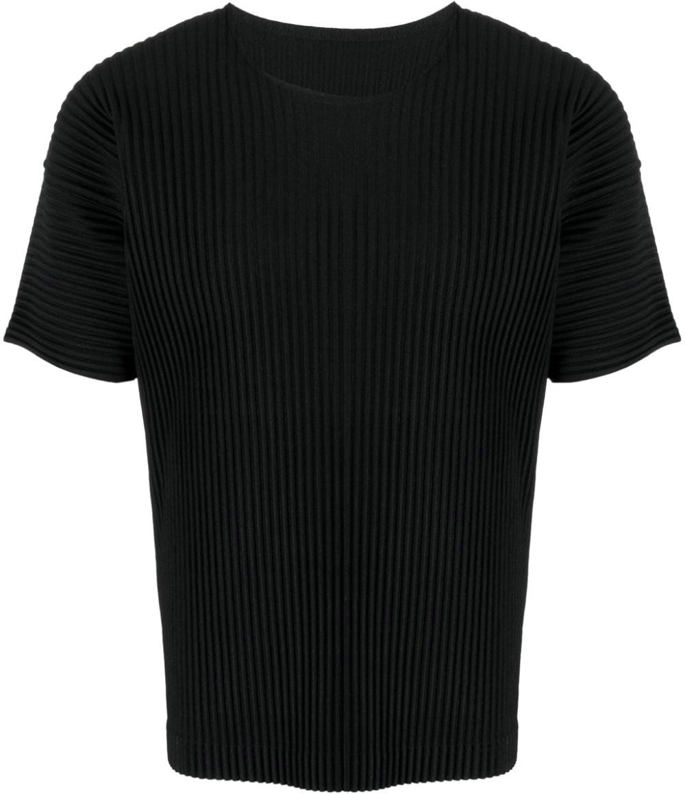 HOMME PLISSÉ ISSEY MIYAKE T-Shirts And Polos Black Zwart