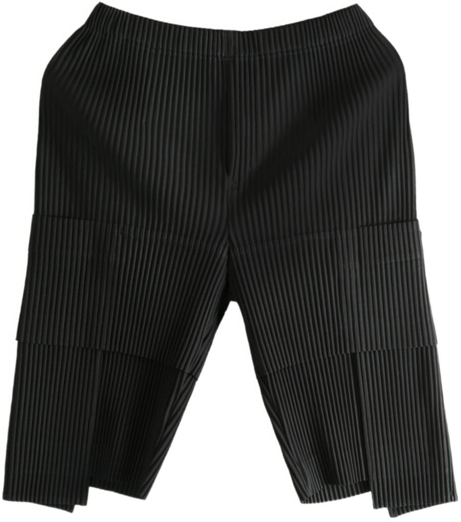 HOMME PLISSÉ ISSEY MIYAKE Shorts Grey Donkergrijs