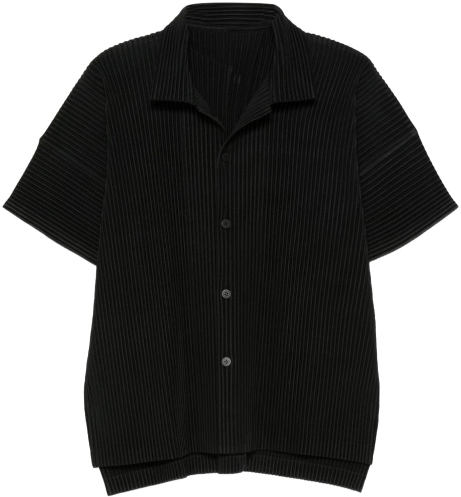 HOMME PLISSÉ ISSEY MIYAKE Shirts Black Zwart