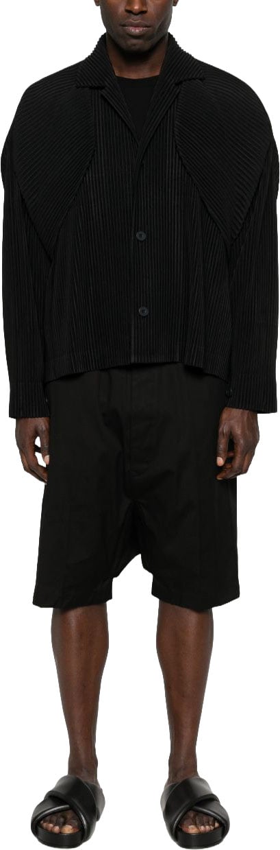 HOMME PLISSÉ ISSEY MIYAKE Jackets Black Zwart