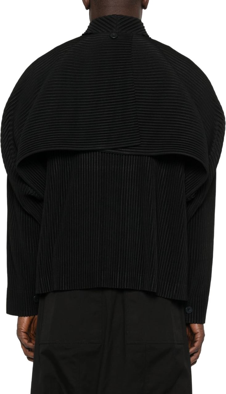 HOMME PLISSÉ ISSEY MIYAKE Jackets Black Zwart