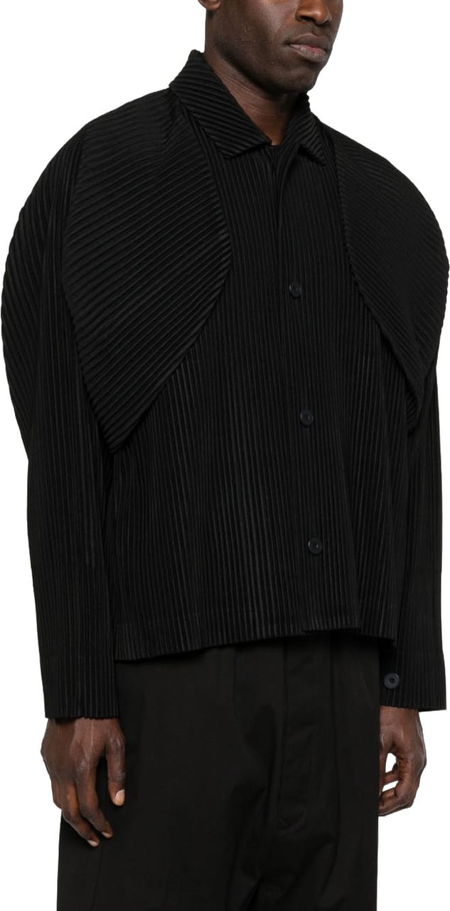 HOMME PLISSÉ ISSEY MIYAKE Jackets Black Zwart
