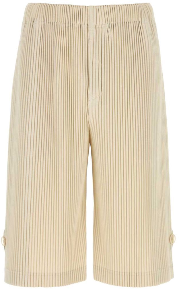 HOMME PLISSÉ ISSEY MIYAKE Trousers Beige Beige