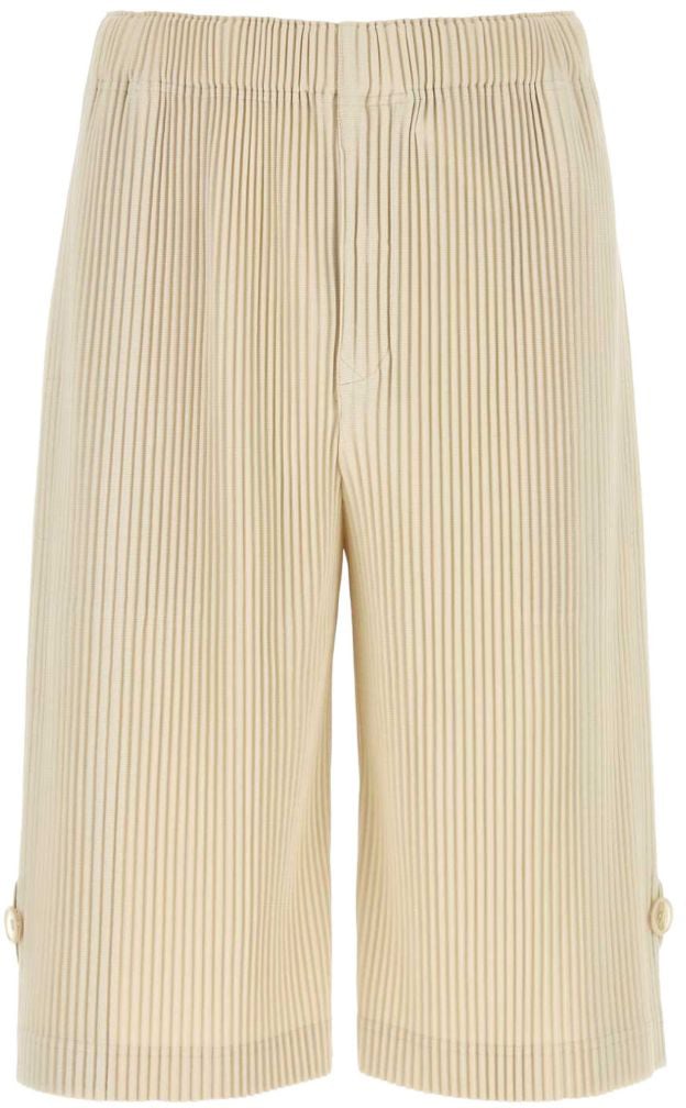 HOMME PLISSÉ ISSEY MIYAKE Trousers Beige Beige